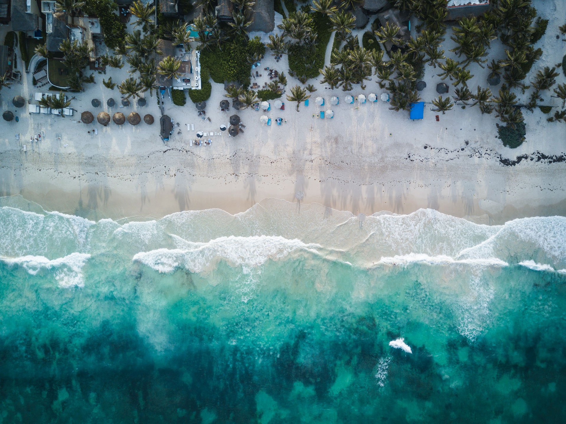  coast drone view